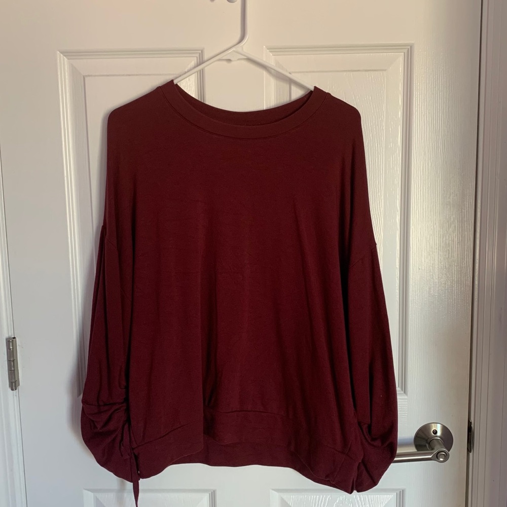 athleisure pullover sweatshirt